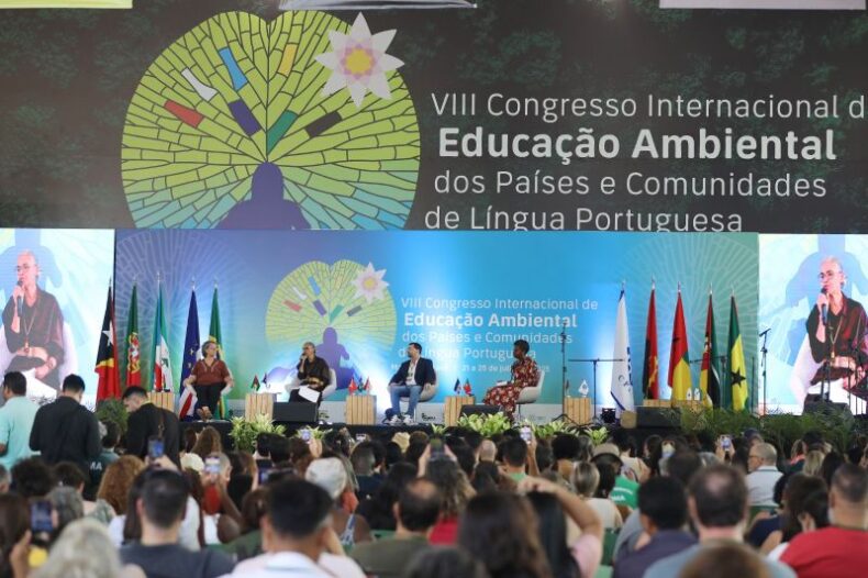GERAL/Secretaria de Educação apresenta iniciativas inovadoras no 8º CONGRESSO Internacional de Educação Ambiental