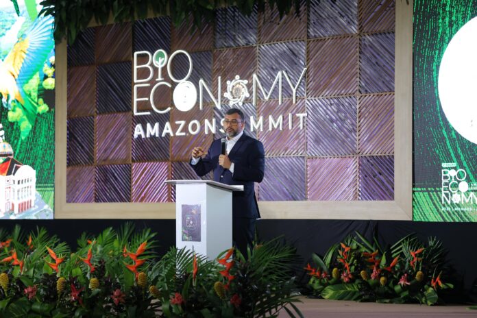 Governador Wilson Lima defende bioeconomia como matriz econômica e destaca papel do Amazonas na transição verde 4_foto Diego Peres Secom