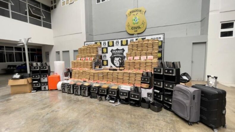 GERAL/MAIS de 600kg de maconha skunk são apreendidos; prejuízo ao crime organizado passa de R$ 12 milhões