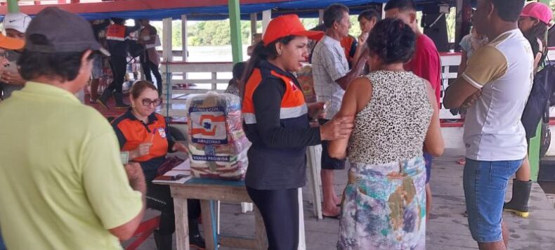 GERAL/Governo do Amazonas divulga boletim sobre a cheia no estado, nesta segunda-feira(07)