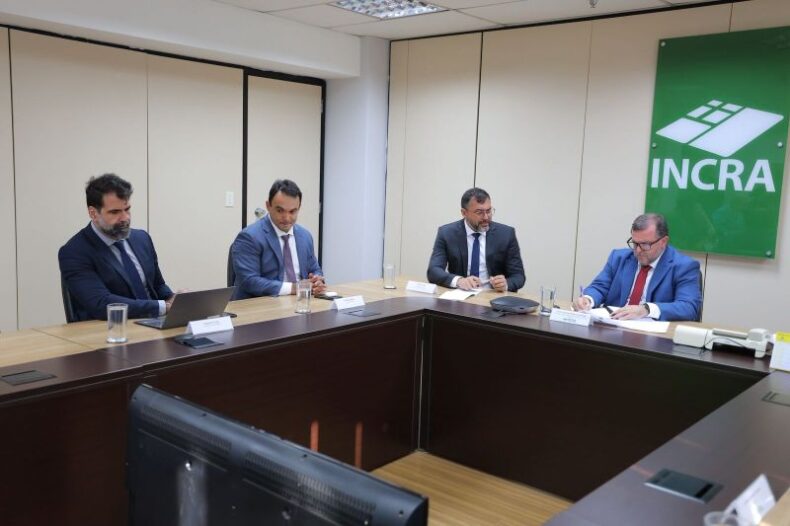 GERAL/Em Brasília, governador WILSON LIMA propõe acordo de cooperação técnica com o Incra para avançar na regularização fundiária em Apuí