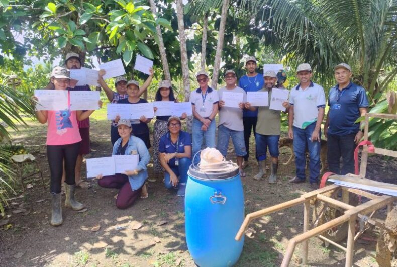 GERAL/SEPROR promove cursos para AGRICULTORES RURAIS de Manaus com foco na geração de renda e sustentabilidade