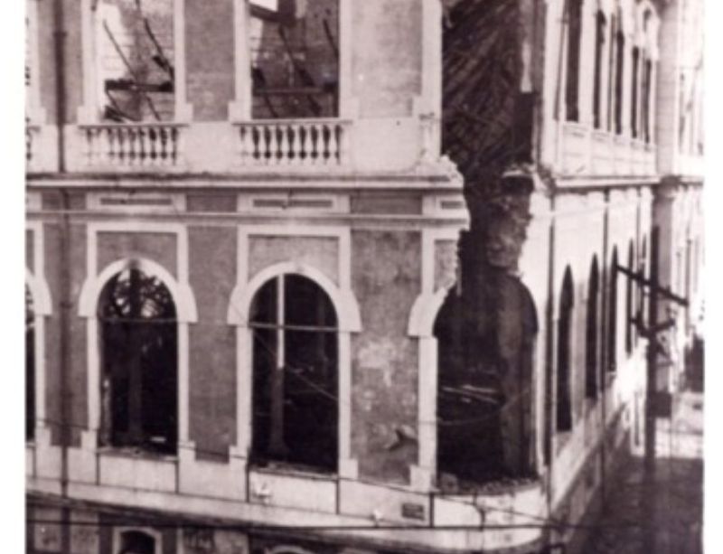 CULTURA/BIBLIOTECA PÚBLICA do AMAZONAS relembra incêndio de 1945 em exposição de 80 anos