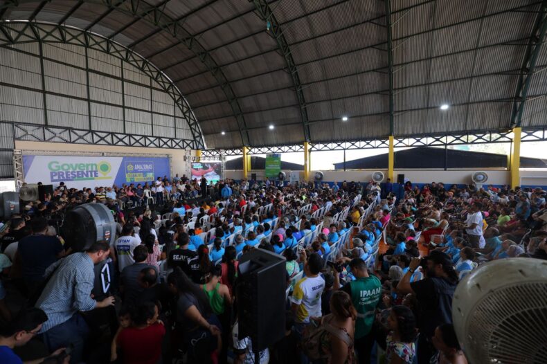 GERAL/Governador Wilson Lima abre a 20ª edição do GOVERNO PRESENTE na zona leste de Manaus