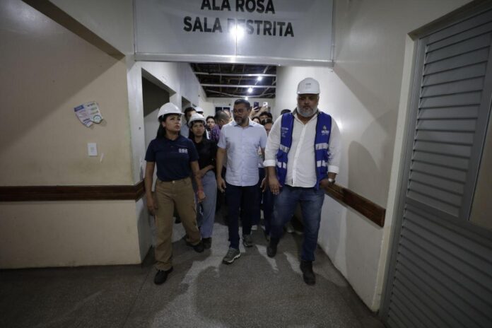 Governador Wilson Lima assina ordem de serviço para ampliação do hospital e anuncia novas obras no setor viário de Rio Preto da Eva 3_foto Alex Pazuello Secom
