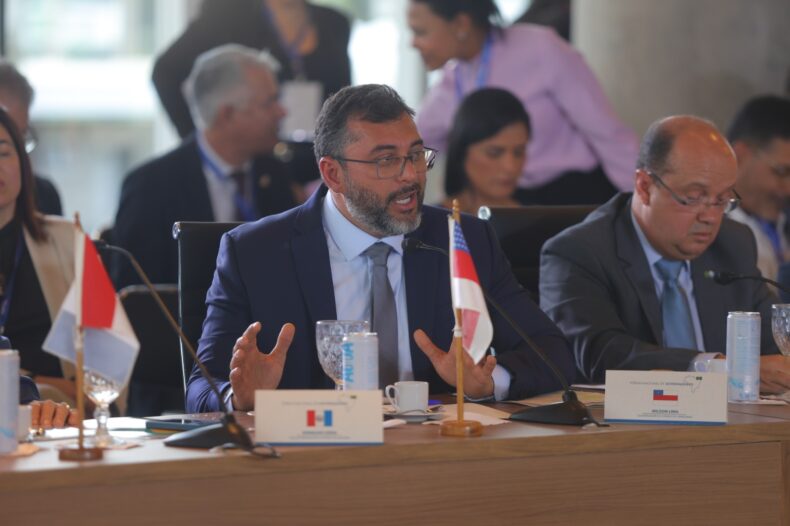 GERAL/Governador Wilson Lima(AM) propõe carta conjunta de GOVERNADOREs para a COP30 e alerta para entraves no licenciamento da BR-319