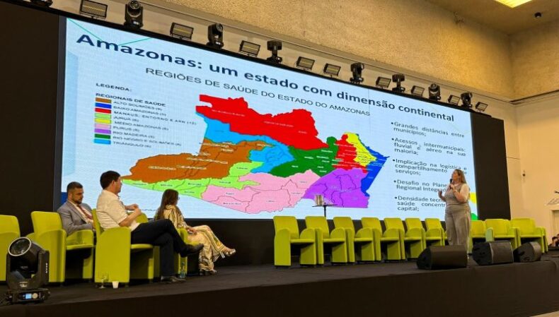 GERAL/SES-AM destaca experiência exitosa de TELESSAÚDE no Congresso Norte e Nordeste das Secretarias Municipais de Saúde