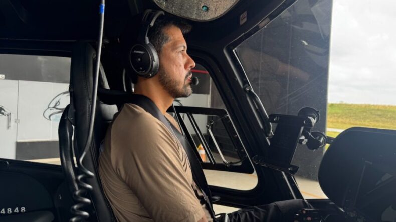 GERAL/Departamento Aéreo da SSP-AM qualifica no Amazonas, primeiro piloto para operar helicóptero