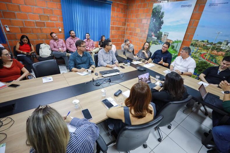 GERAL/UGPE recebe comitiva da Prefeitura de João Pessoa para intercâmbio sobre o PROSAMIN+