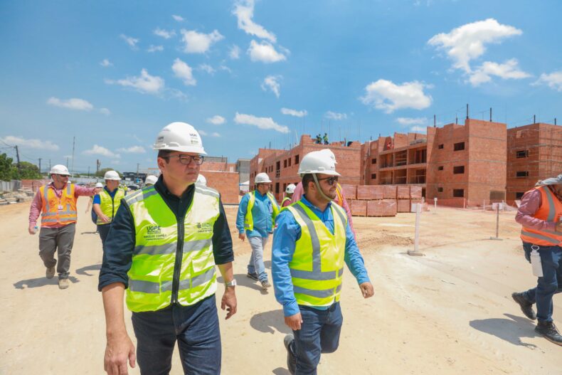 CIDADE/PROSAMIN+ avança com obras de habitação e urbanização na Comunidade da Sharp, zona leste da capital