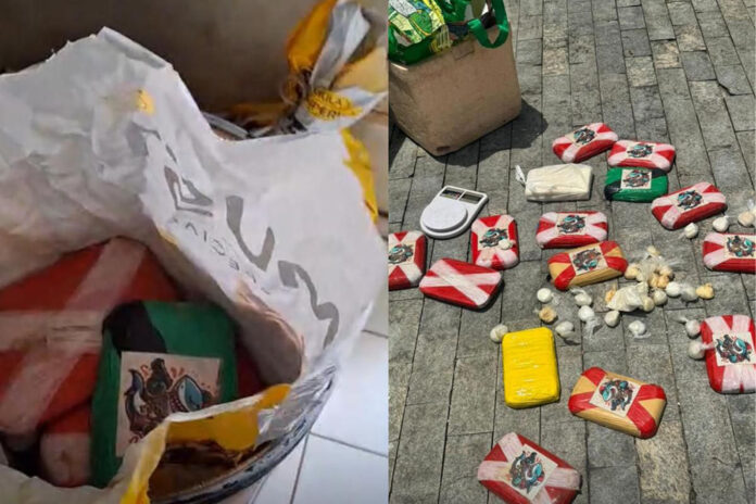Cocaina avaliada em R 195 milhoes e apreendida em mansao na Ponta Negra