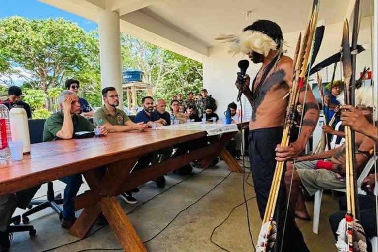 CONCILIAÇÃO/Governo do Brasil acompanha visita do CNJ à TI Uru-Eu-Wau-Wau e ao PAD Burareiro, em RONDÔNIA