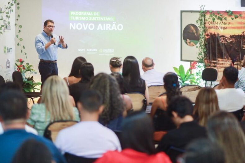 GERAL/Governo do Amazonas apresenta projetos em seminário de inovação, ESG e turismo sustentável, em Novo Airão