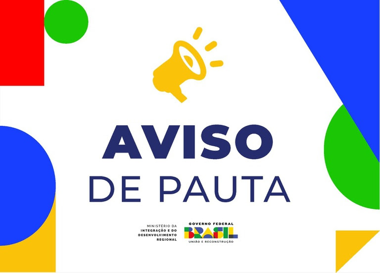 AVISO DE PAUTA/MIDR lança programa Mercado do Povo na próxima quarta-feira (08)