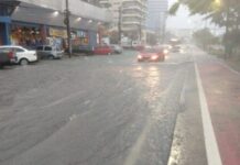 CIDADE/MANAUS, previsão é de possibilidade de pancadas fortes de chuva com raios e rajadas de vento