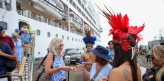 TURISMO/Temporada de CRUZEIROS: primeiro navio do ano chegará ao Amazonas com mais de 1,2 mil turistas