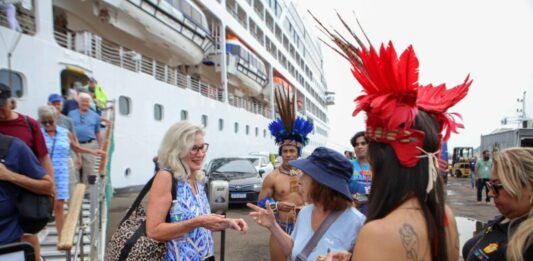 TURISMO/Temporada de CRUZEIROS: primeiro navio do ano chegará ao Amazonas com mais de 1,2 mil turistas