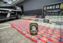 DROGAS/Governador do AMAZONAS acompanha apresentação de 700 quilos de COCAÍNA avaliados em R$ 57 milhões