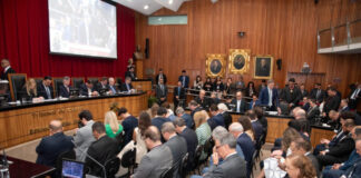 GERAL/Presidente e corregedor do TCE-AM participam da posse do novo conselheiro do TCE de São Paulo