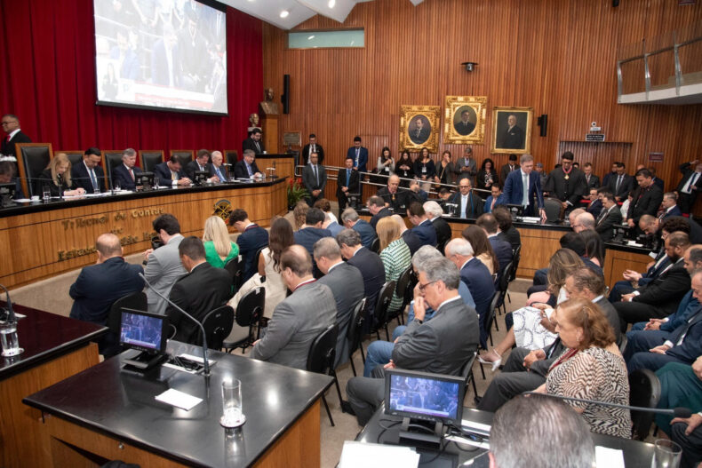 Presidente e corregedor do TCE-AM participam da posse do novo conselheiro do TCE de São Paulo