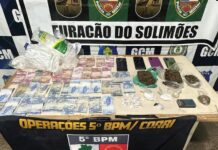 SEGURANÇA/Operação Natal Mais Seguro: PMAM prende seis pessoas que traficavam drogas, em Coari