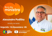 AVISO DE PAUTA/Padilha destaca impacto do Agora Tem Especialistas e campanhas de vacinação no Bom Dia, Ministro