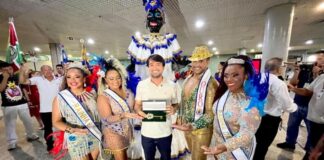 CIDADE/Manaus abre oficialmente o Carnaval 2026 com a tradicional chegada da Kamélia