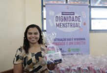GERAL/DIGNIDADE MENSTRUAL: Programa entrega mais de 82 mil absorventes para meninas e mulheres em 2025