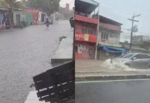 CIDADE/Sobe para 17 o número de ocorrências durante as chuvas desta sexta-feira em MANAUS