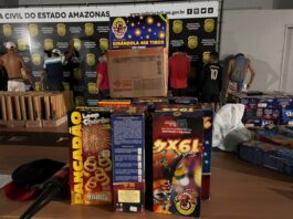 SEGURANÇA/FORÇAS de SEGURANÇA realizam a prisão de cerca de 40 pessoas e apreensão de adolescentes por apologia ao crime durante queima de fogos