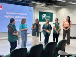 SAÚDE/FVS-RCP reúne serviços de saúde em reunião da Vigilância Epidemiológica Hospitalar