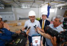 SAÚDE/No AM, Governador Wilson Lima vistoria etapa final das obras do Hospital-Dia e Policlínica do Complexo Hospitalar Sul