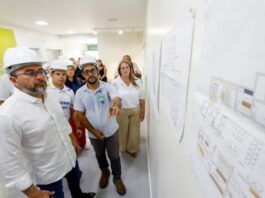 CIDADE/Governador Wilson Lima(AM) vistoria obras do terceiro CAIC TEA ser entregue pelo Estado