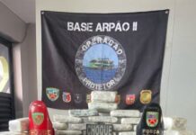 SSP-AM/Base Arpão 2: Forças de Segurança apreendem drogas avaliadas em R$ 1,1 milhão