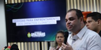 MEIO AMBIENTE/Governador Roberto Cidade apresenta medidas preventivas e mobiliza órgãos para enfrentar estiagem no Amazonas