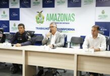 GERAL/FORÇAS de SEGURANÇA apresentam prisões de envolvidos em caso de empresário morto na zona leste de Manaus