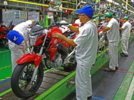 VEÍCULOS/Produção de MOTOS no PIM tem melhor mês de julho da história, com 190.794 unidades