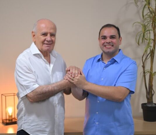 POLÍTICA/ROBERTO CIDADE confirma Serafim Corrêa como vice e chama Amazonas para convenção