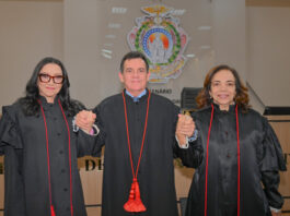 JUSTIÇA/Conheça os perfis de Airton Gentil, Onilza Gerth e Vânia Marinho, que assumem direção do TJAM no biênio 2027/2028