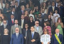 POLÍTICA/Lula participa de desfile de 7 de Setembro ao lado de Fachin, Alcolumbre e Motta