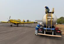 QUEIMADAS/Caminhões-pipa da Águas de Manaus reforçam ações de combate aos incêndios florestais no Amazonas