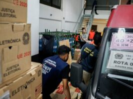 ELEIÇÕES 2026/Mais de 4 mil urnas começam a ser distribuídas pelo TRE-AM para o segundo turno na capital