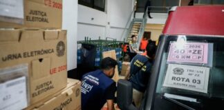 ELEIÇÕES 2026/Mais de 4 mil urnas começam a ser distribuídas pelo TRE-AM para o segundo turno na capital